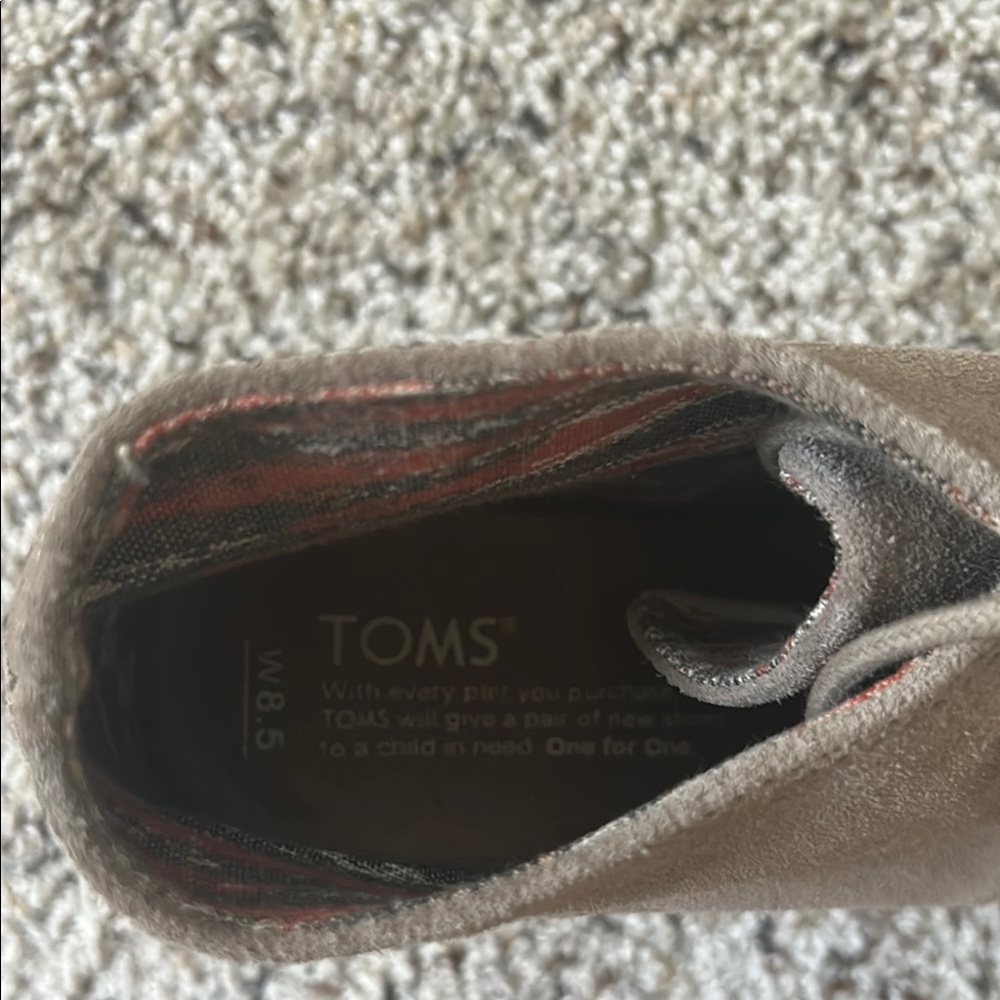 Toms suede heels - Picture 4 of 4